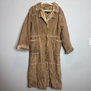 Big Chill Vintage Y2K Penny Lane Bohemian Western Lined Jacket Coat Medium